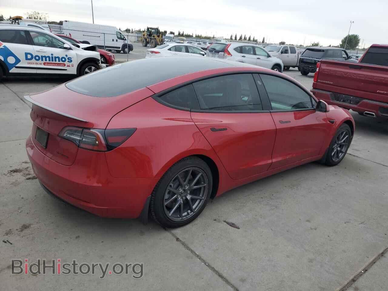 2021 TESLA MODEL 3 - VIN: 5YJ3E1EB4MF999423 - Фото 3