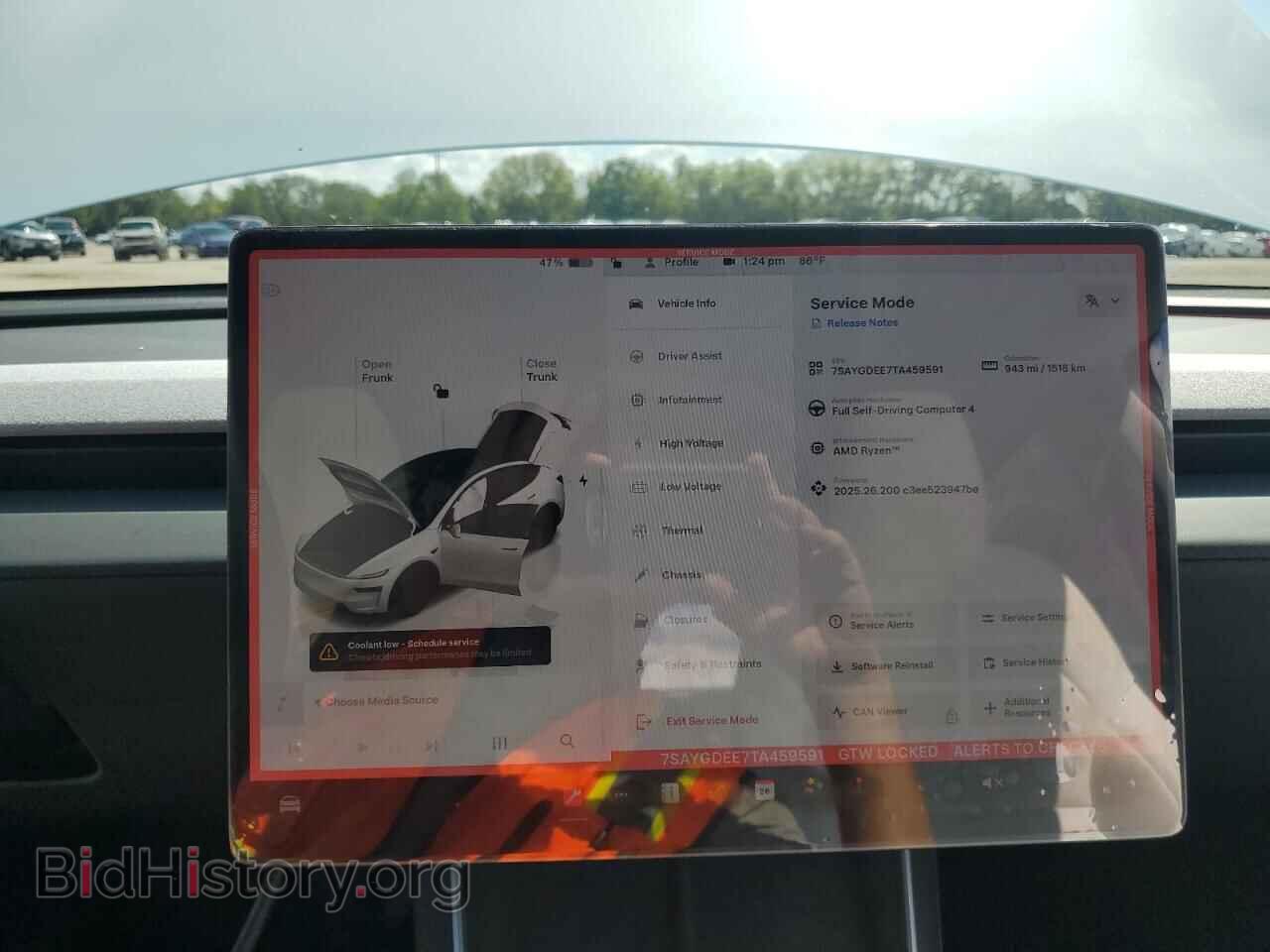 2026 TESLA MODEL Y - VIN: 7SAYGDEE7TA459591 - Фото 9