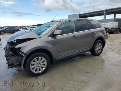 2010 Ford EDGE Limited, серый — VIN 2FMDK4KC2ABB19576, Copart