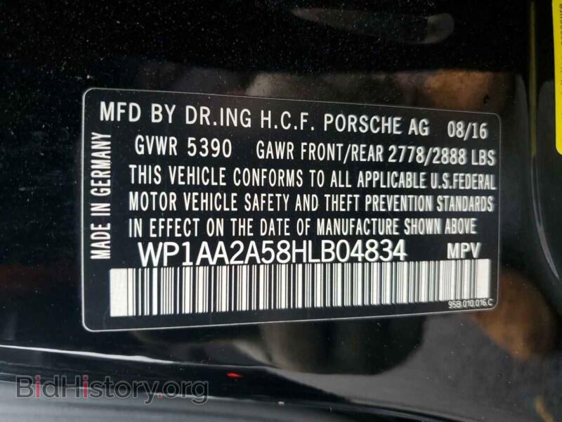 2017 Porsche MACAN (VIN WP1AA2A58HLB04834) — photo 13 of 13