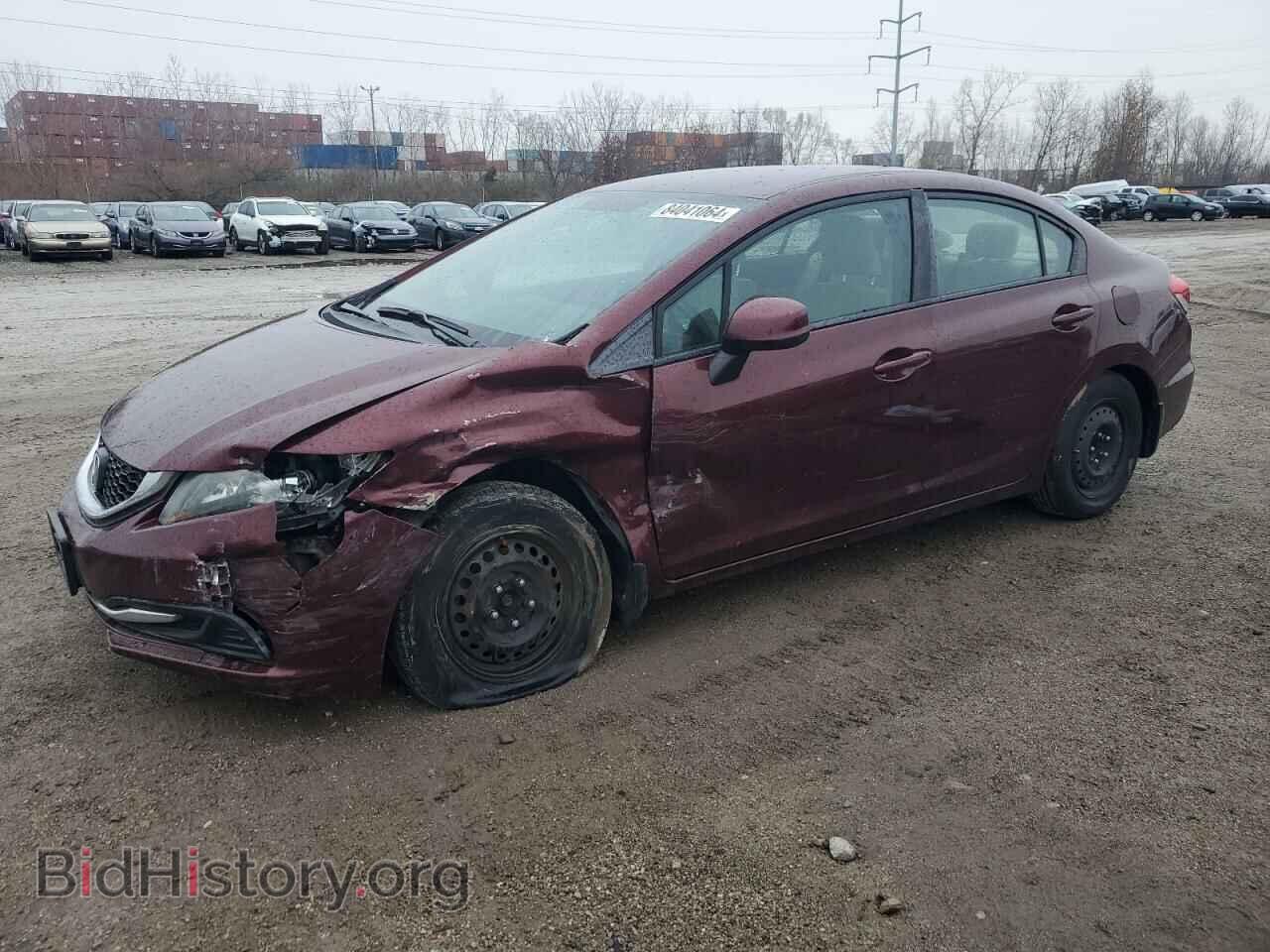 Фотография 19XFB2F56DE038302 - HONDA CIVIC 2013