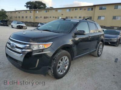 2014 Ford EDGE SEL, black — VIN 2FMDK3JCXEBB61060, Copart