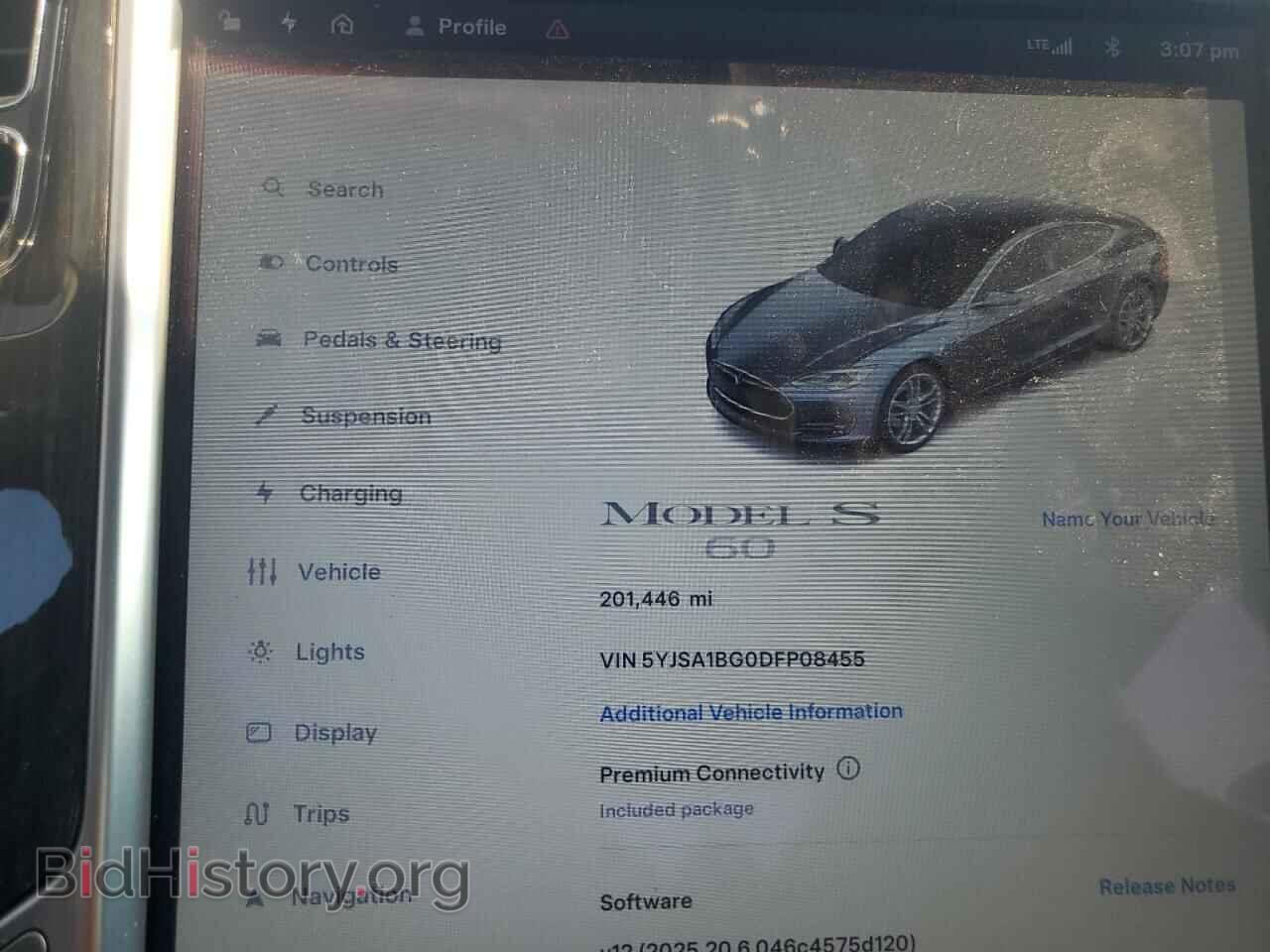 2013 TESLA MODEL S - VIN: 5YJSA1BG0DFP08455 - Photo 9
