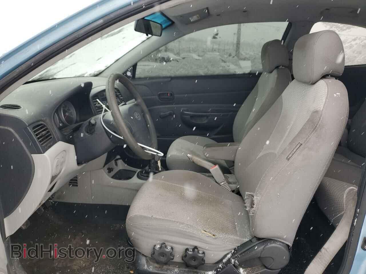 2008 HYUNDAI ACCENT - VIN: KMHCM36C98U065126 - Фото 7