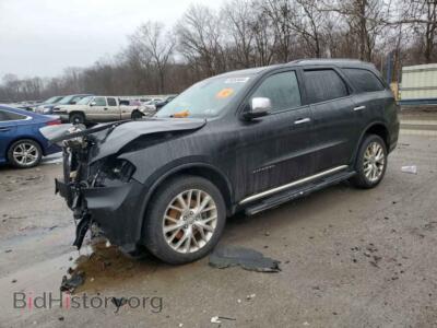 2014 Dodge DURANGO Citadel, черный — VIN 1C4SDJET1EC314249, Copart