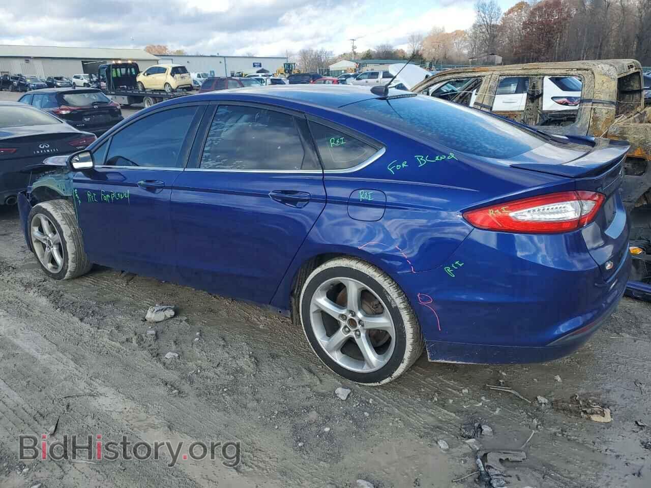 2016 FORD FUSION - VIN: 3FA6P0G71GR120950 - Фото 2
