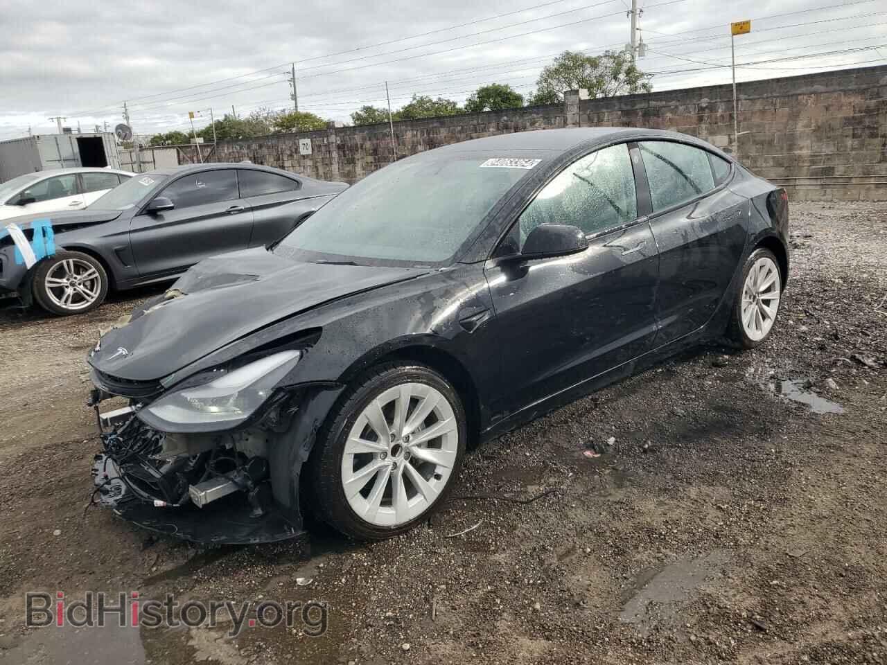Photo 5YJ3E1EA7NF372398 - TESLA MODEL 3 2022