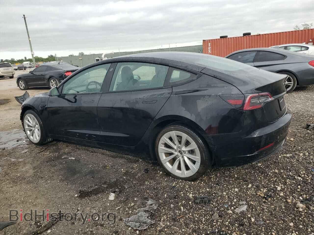 2022 TESLA MODEL 3 - VIN: 5YJ3E1EA7NF372398 - Фото 2