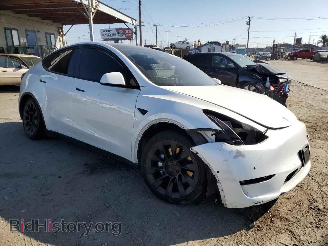 2021 TESLA MODEL Y - VIN: 5YJYGDEE2MF083271 - Фото 4