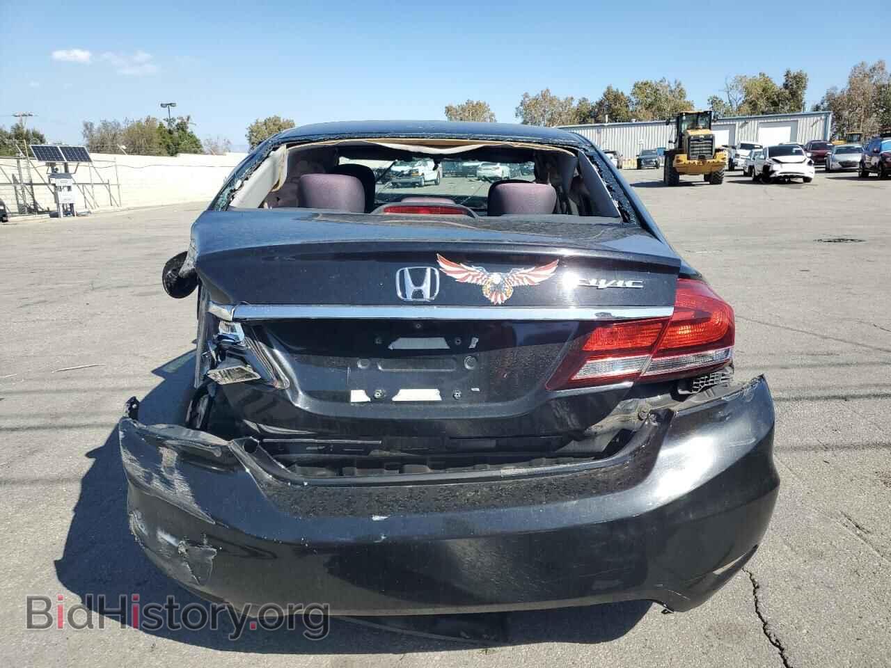 2013 HONDA CIVIC - VIN: 2HGFB2F57DH574455 - Фото 6