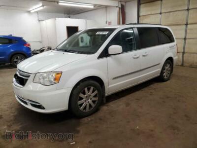 2014 Chrysler MINIVAN Touring, белый — VIN 2C4RC1BG0ER382607, Copart