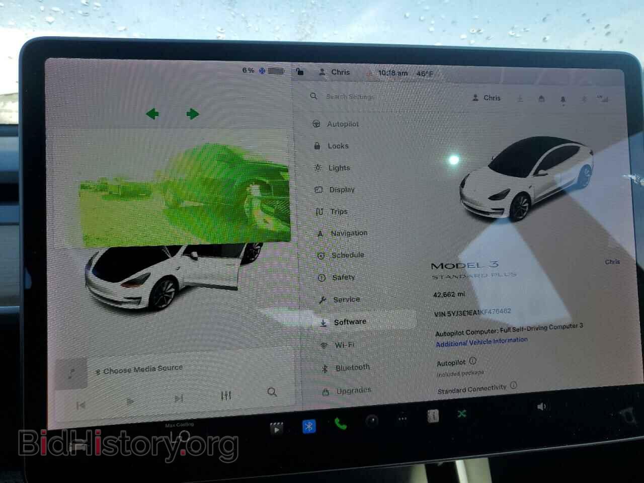 2019 TESLA MODEL 3 - VIN: 5YJ3E1EA1KF476462 - Фото 9