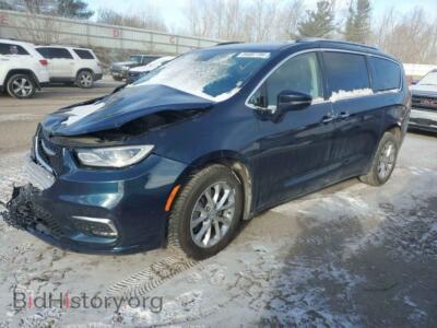 2021 Chrysler PACIFICA Touring L, синий — VIN 2C4RC3BG5MR554690, Copart