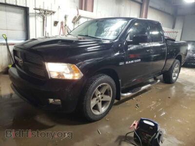 2012 Dodge RAM 1500 Sport, black — VIN 1C6RD7HT6CS343348, Copart