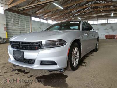 2023 Dodge CHARGER SXT, серебристый — VIN 2C3CDXBG6PH612475, Copart