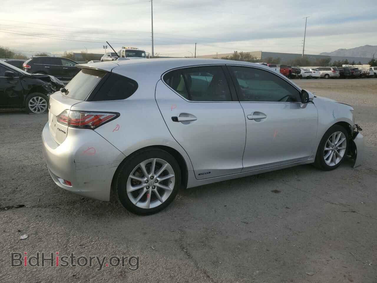 2011 LEXUS CT 200 - VIN: JTHKD5BH5B2032249 - Фото 3