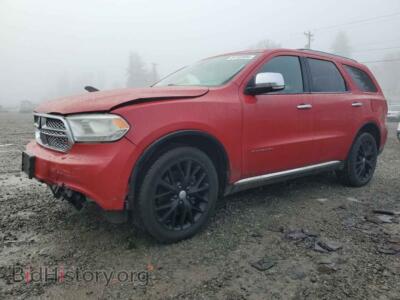 2014 Dodge DURANGO Citadel, red — VIN 1C4SDJET5EC267825, Copart