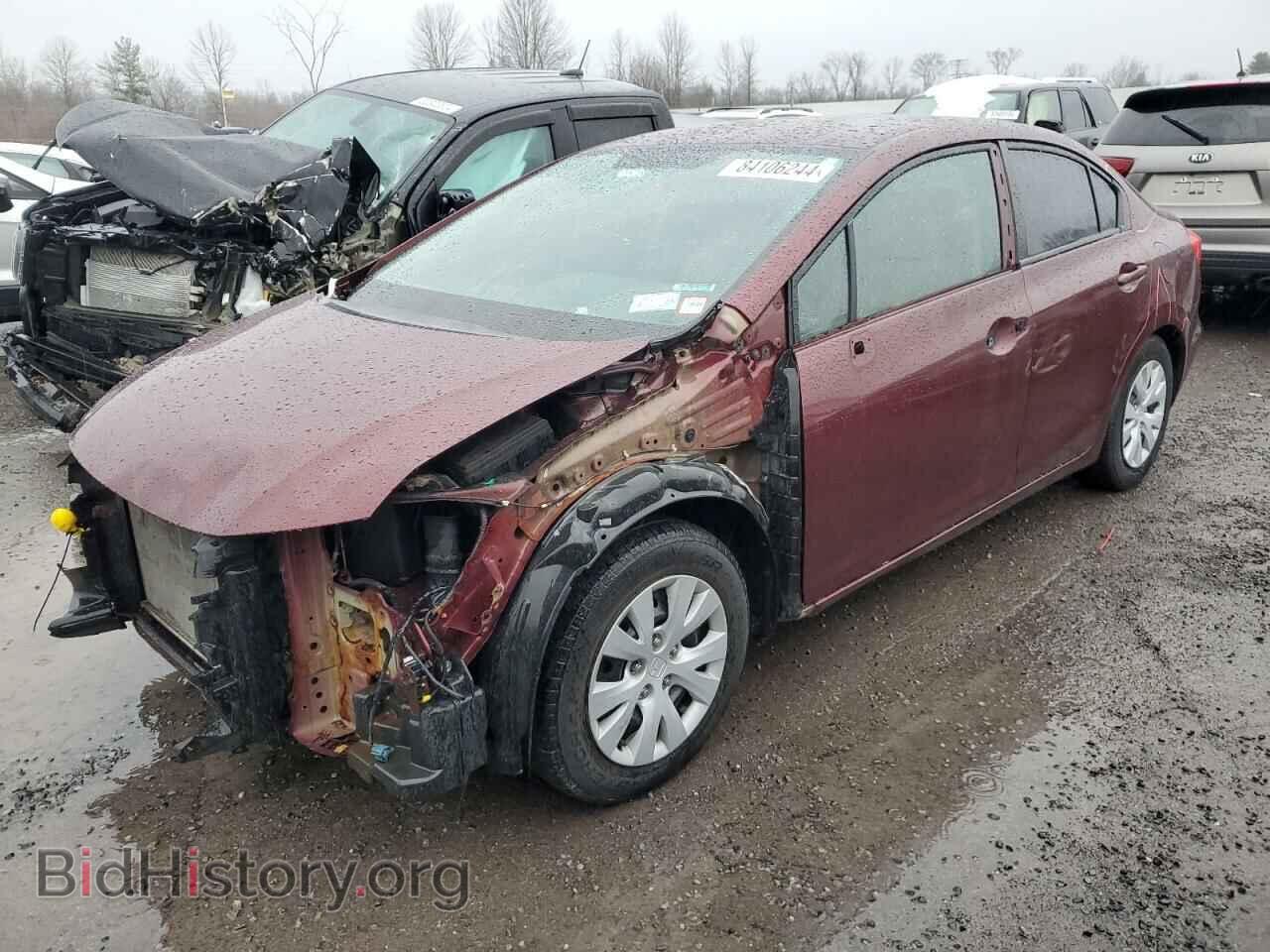 Фотография 2HGFB2F57CH553233 - HONDA CIVIC 2012