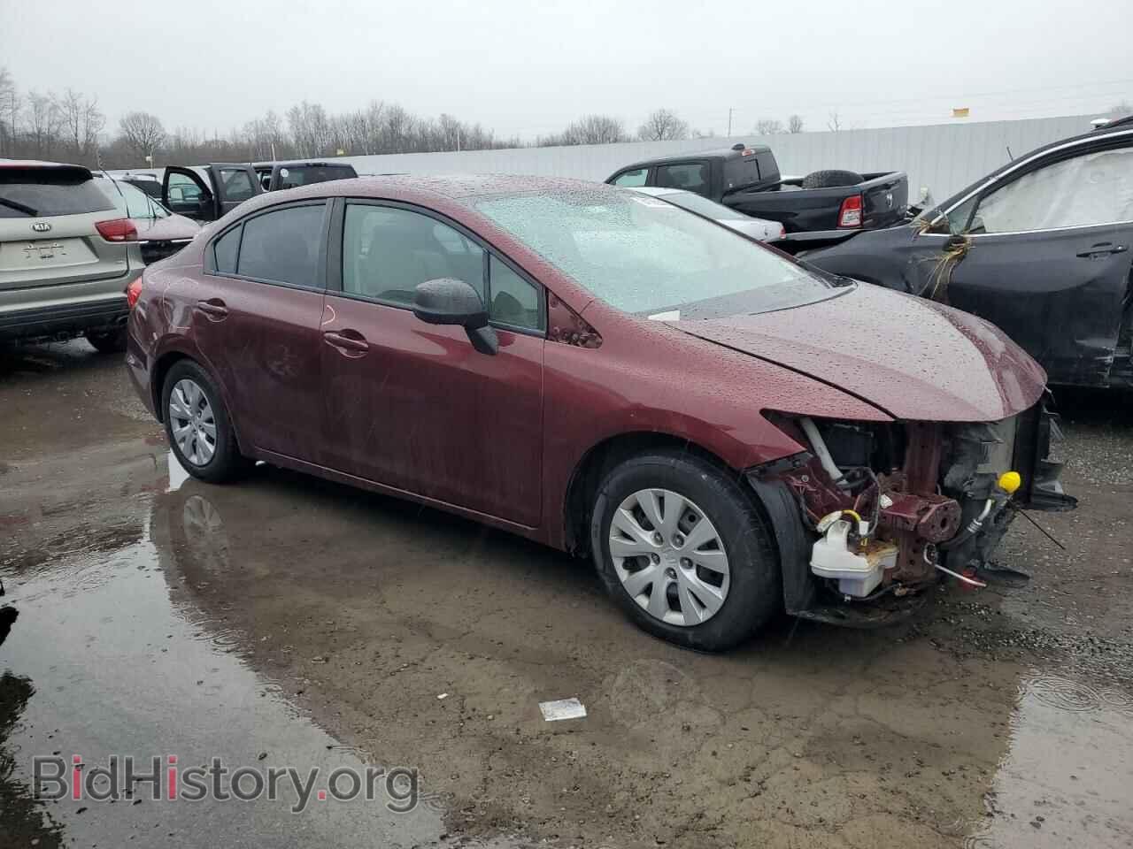 2012 HONDA CIVIC - VIN: 2HGFB2F57CH553233 - Фото 4