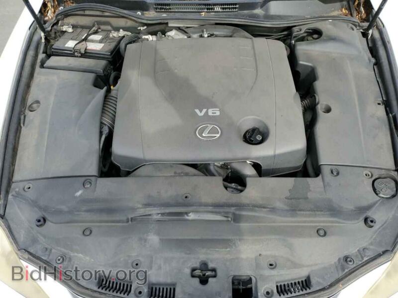 2008 Lexus IS (VIN JTHBK262085075981) — фото 11 из 12