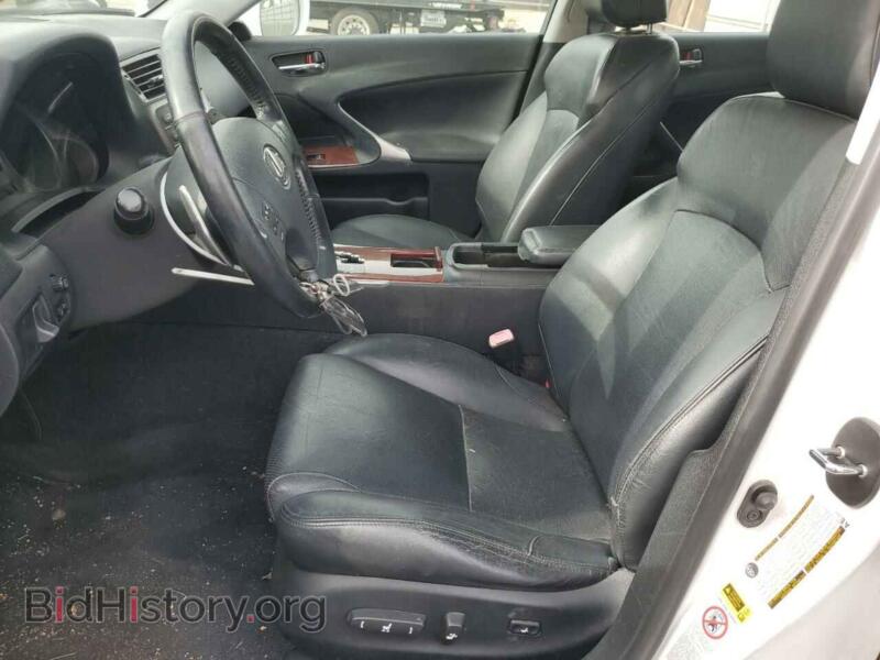 2008 Lexus IS (VIN JTHBK262085075981) — фото 7 из 12