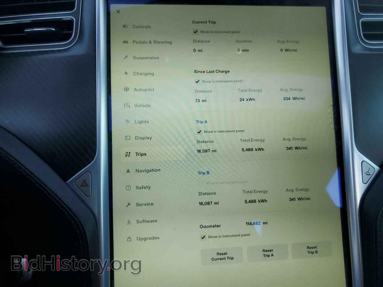2015 TESLA MODEL S - VIN: 5YJSA1E40FF114095 - Photo 9