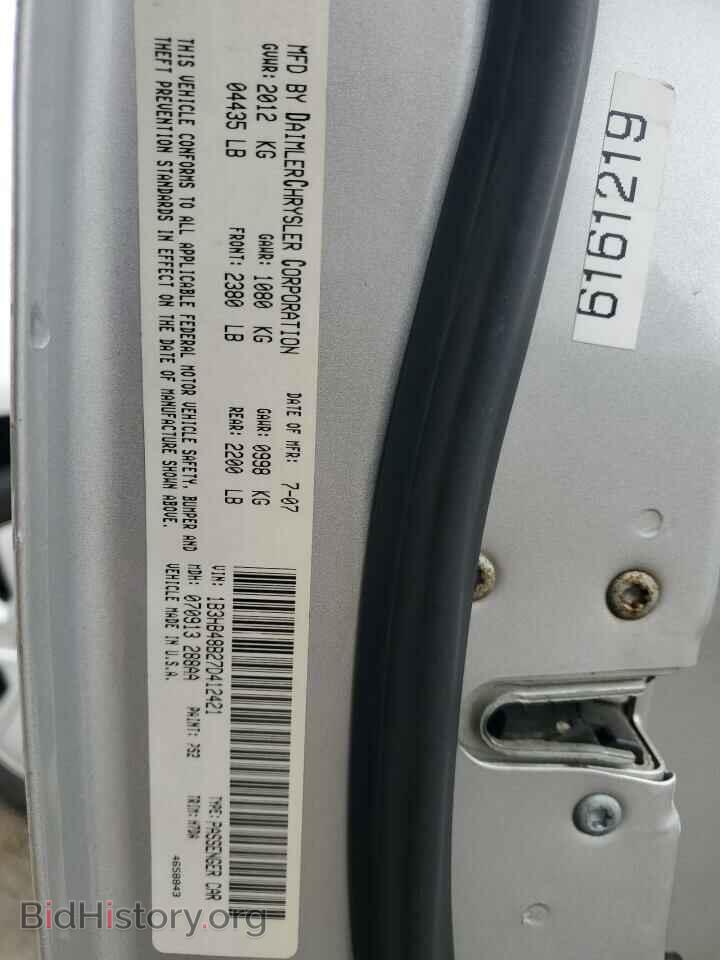 2007 DODGE CALIBER - VIN: 1B3HB48B27D412421 - Photo 12