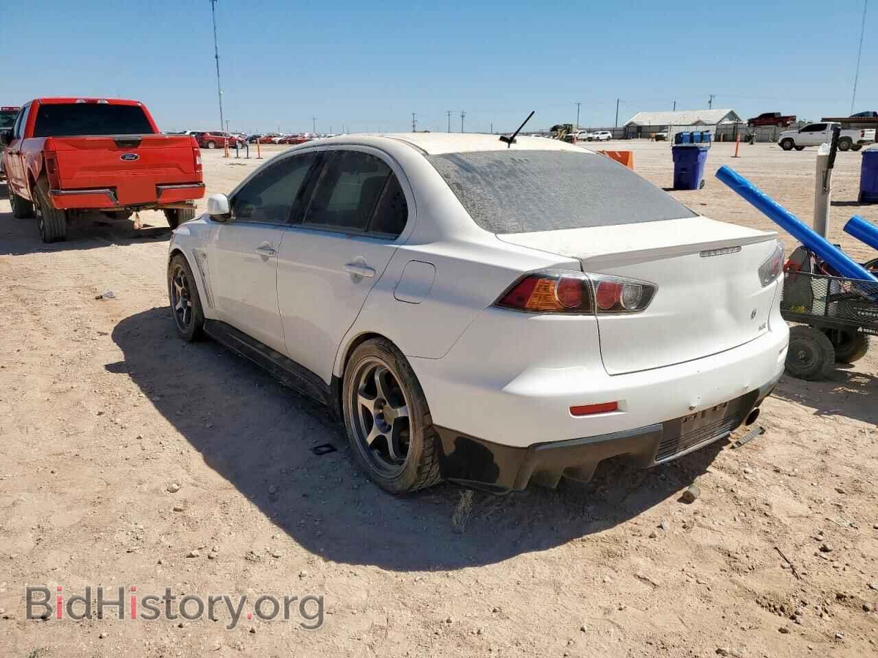 2013 MITSUBISHI EVO - VIN: JA32W5FV9DU023927 - Фото 2