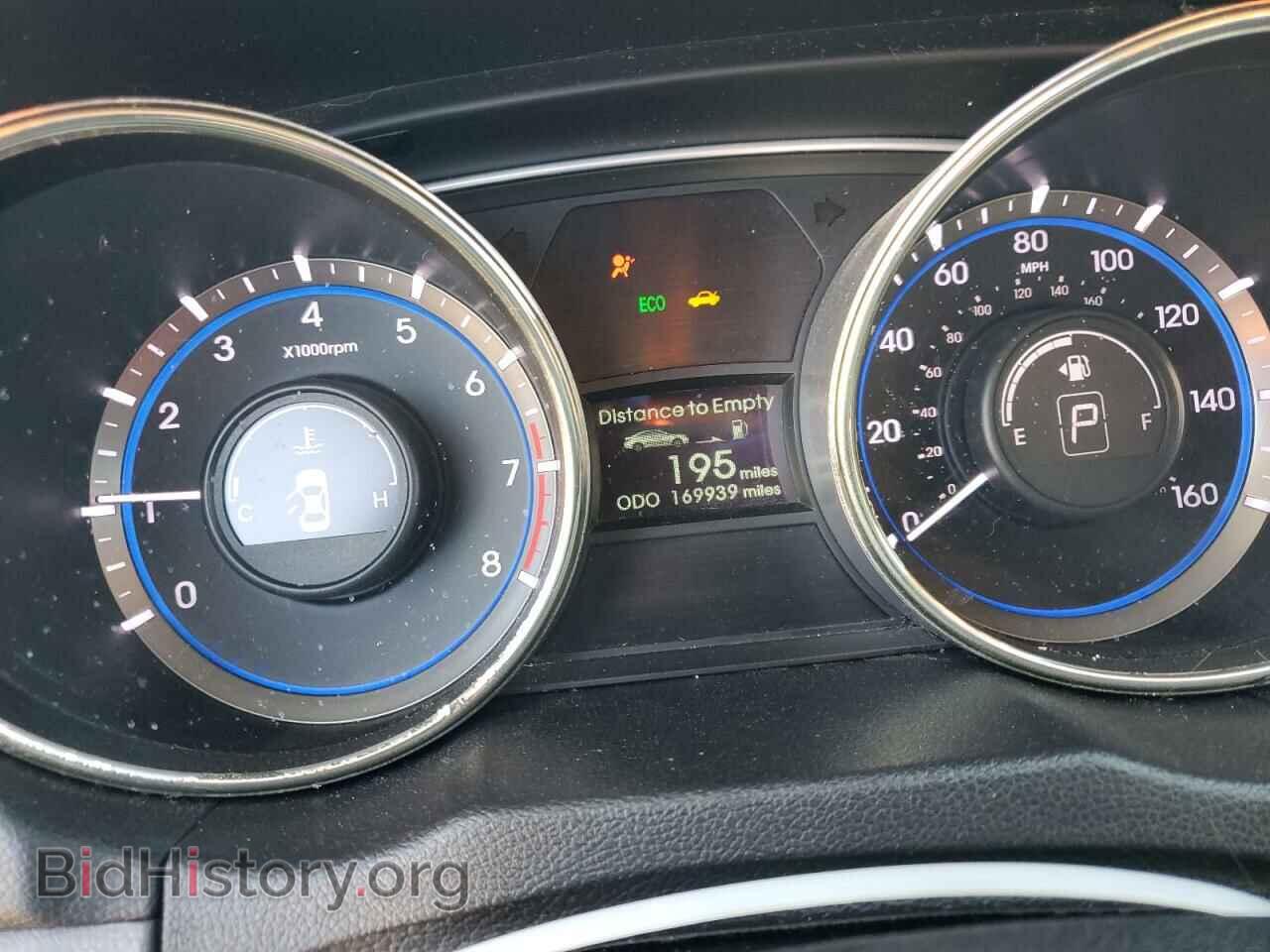 2012 HYUNDAI SONATA - VIN: 5NPEC4AB6CH471369 - Фото 9