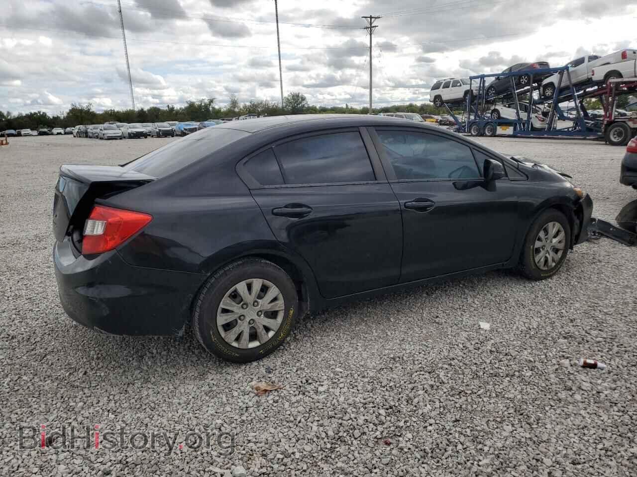2012 HONDA CIVIC - VIN: 2HGFB2F5XCH571399 - Фото 3