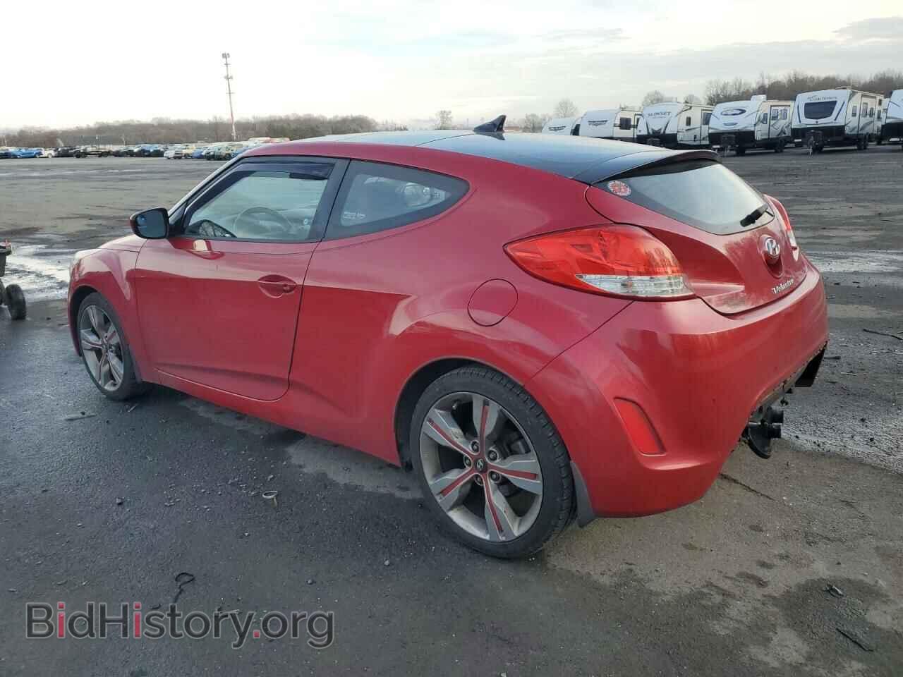 2012 HYUNDAI VELOSTER - VIN: KMHTC6AD6CU077585 - Фото 2