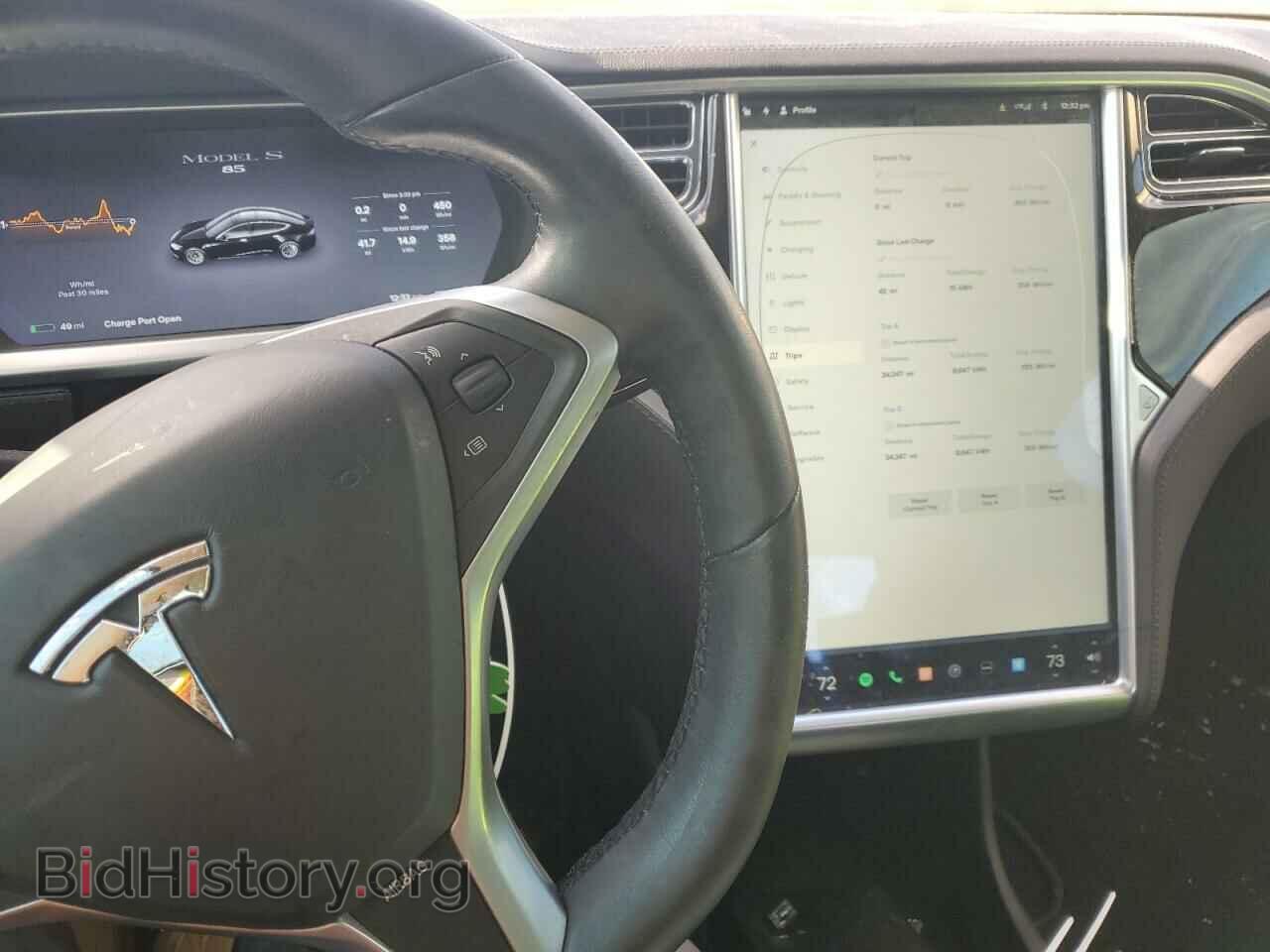 2013 TESLA MODEL S - VIN: 5YJSA1DN0DFP10654 - Photo 9
