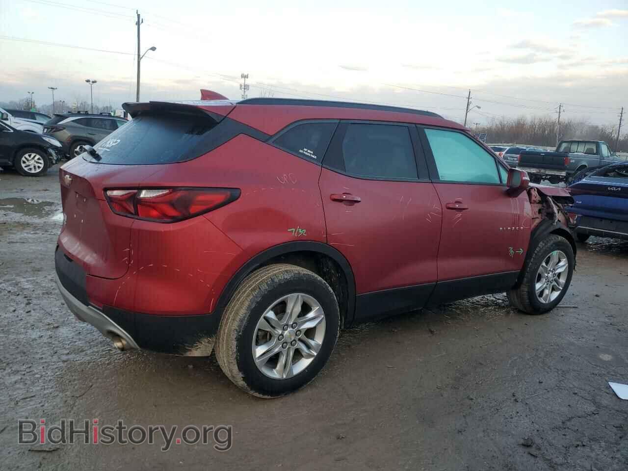 2020 CHEVROLET BLAZER - VIN: 3GNKBBRA1LS608852 - Фото 3