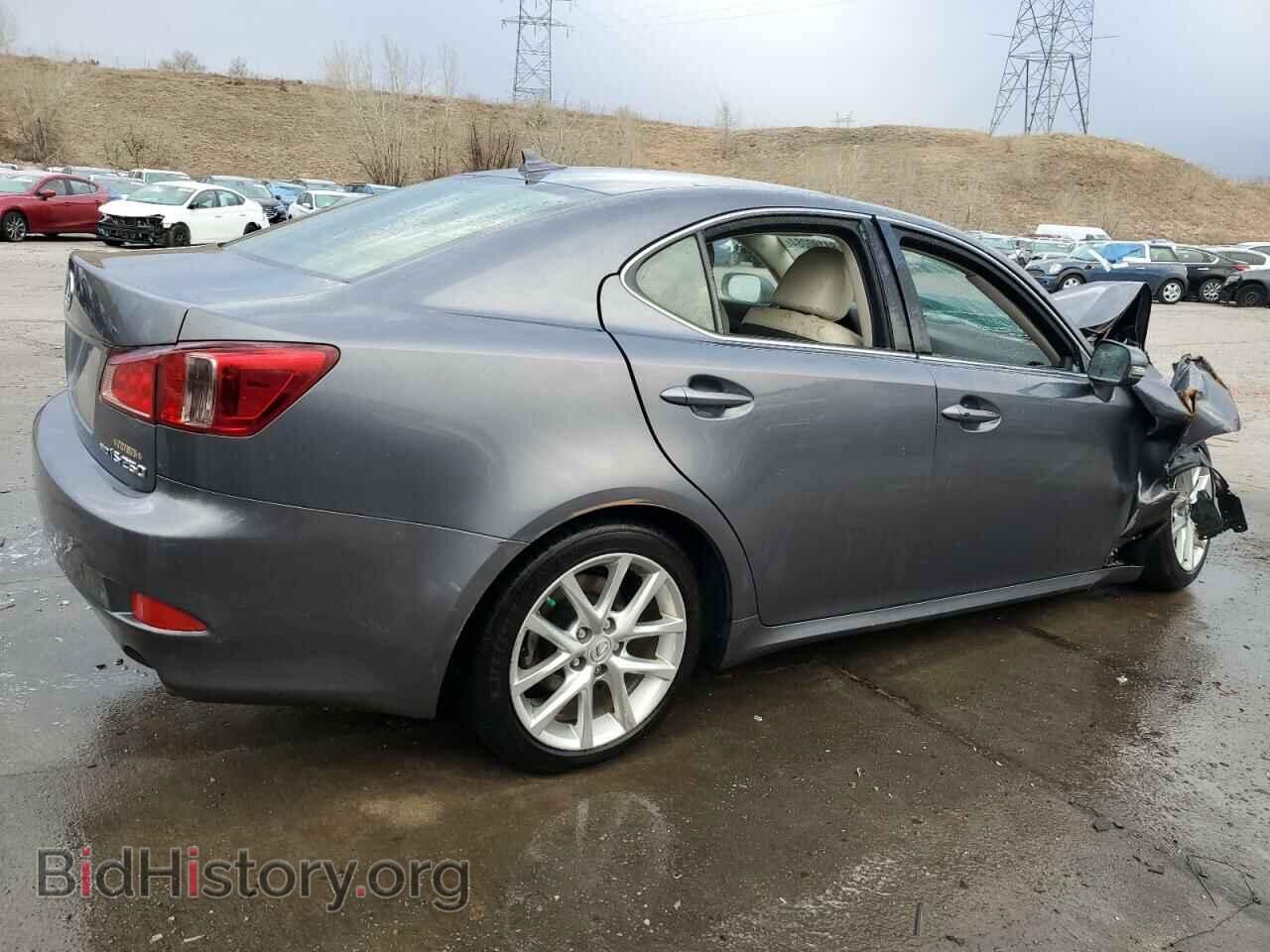 2012 LEXUS IS - VIN: JTHCF5C24C5060701 - Фото 3