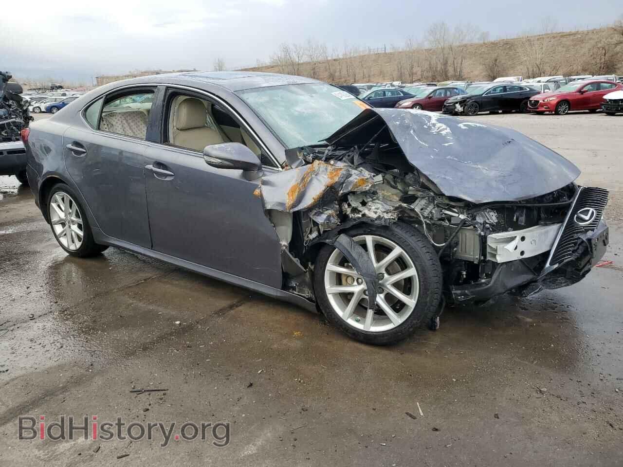2012 LEXUS IS - VIN: JTHCF5C24C5060701 - Фото 4
