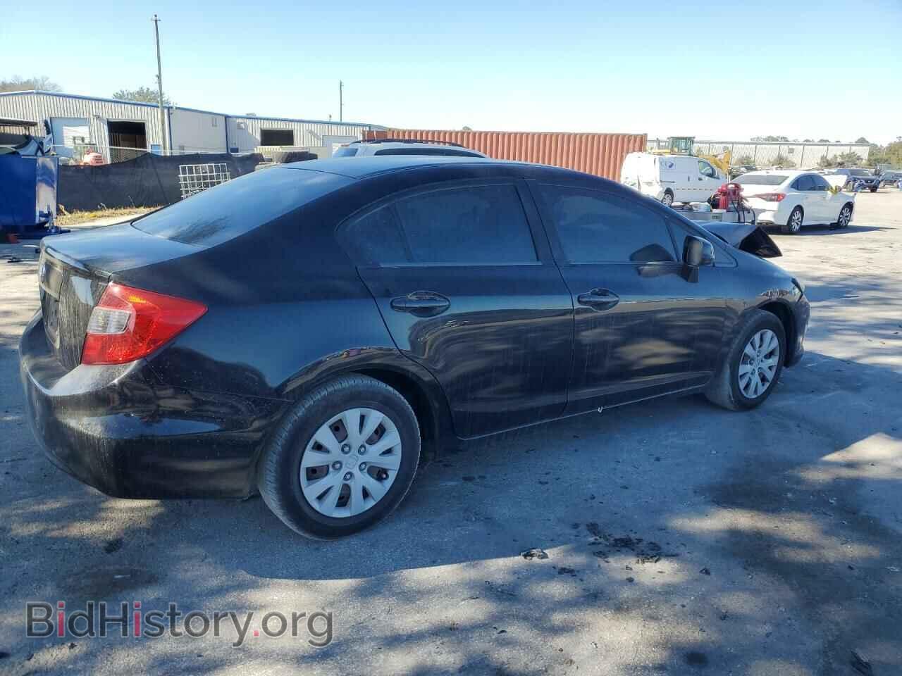 2012 HONDA CIVIC - VIN: 19XFB2F58CE363550 - Фото 3