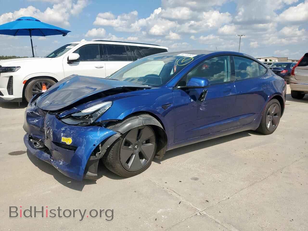 Photo 5YJ3E1EA6NF111361 - TESLA MODEL 3 2022