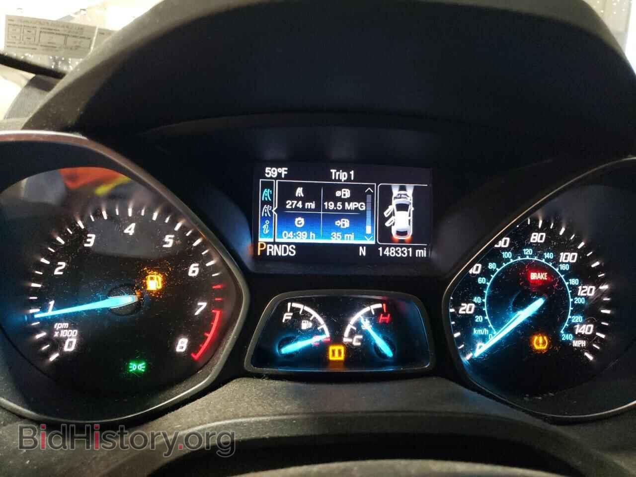 2014 FORD ESCAPE - VIN: 1FMCU9J91EUA87115 - Фото 9