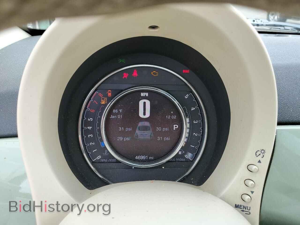 2015 FIAT 500 - VIN: 3C3CFFCR2FT550082 - Фото 9