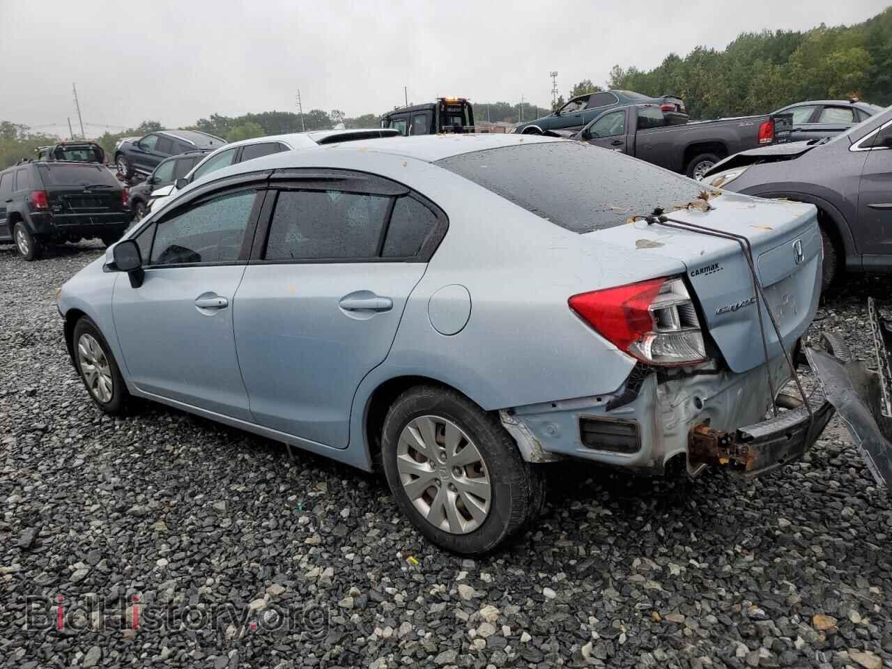 2012 HONDA CIVIC - VIN: 2HGFB2F5XCH599462 - Фото 2