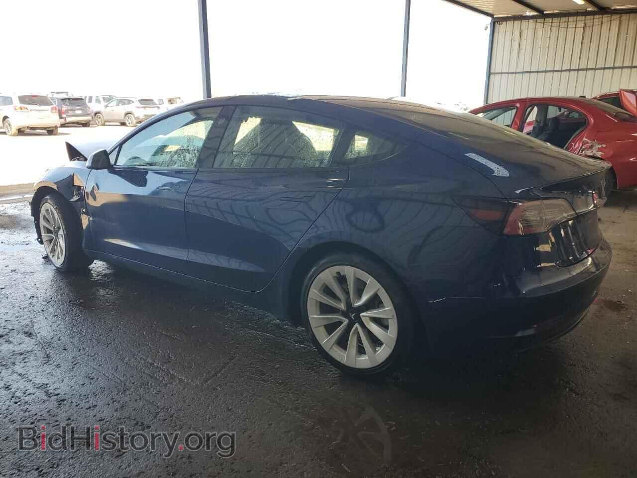 2022 TESLA MODEL 3 - VIN: 5YJ3E1EAXNF372296 - Фото 2
