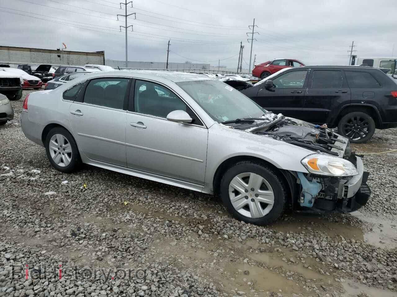 2011 CHEVROLET IMPALA - VIN: 2G1WF5EK0B1322962 - Фото 4