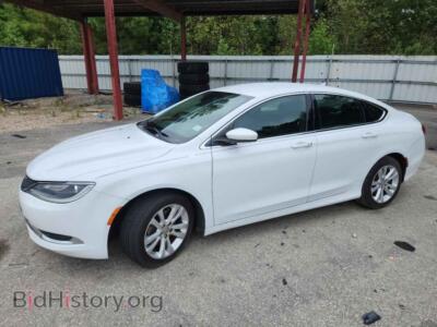 2016 Chrysler 200 Limited, white — VIN 1C3CCCAB7GN120305, Copart