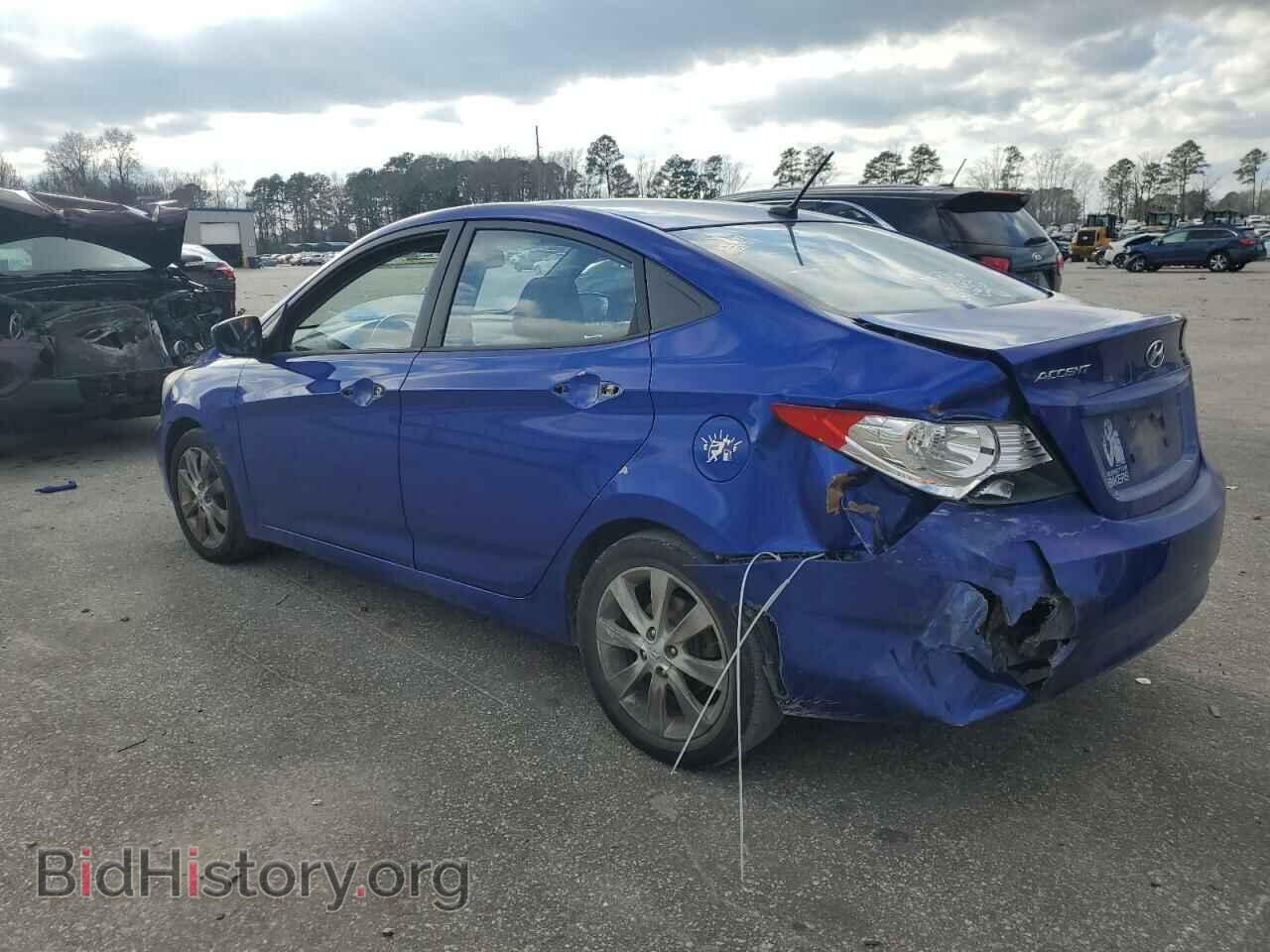 2012 HYUNDAI ACCENT - VIN: KMHCU4AE2CU187060 - Фото 2