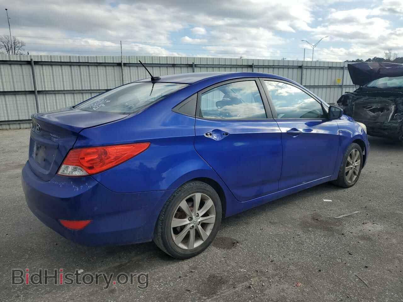 2012 HYUNDAI ACCENT - VIN: KMHCU4AE2CU187060 - Фото 3