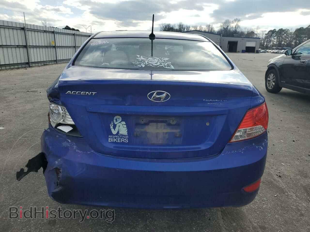 2012 HYUNDAI ACCENT - VIN: KMHCU4AE2CU187060 - Фото 6