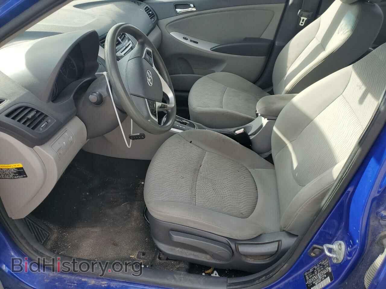 2012 HYUNDAI ACCENT - VIN: KMHCU4AE2CU187060 - Фото 7