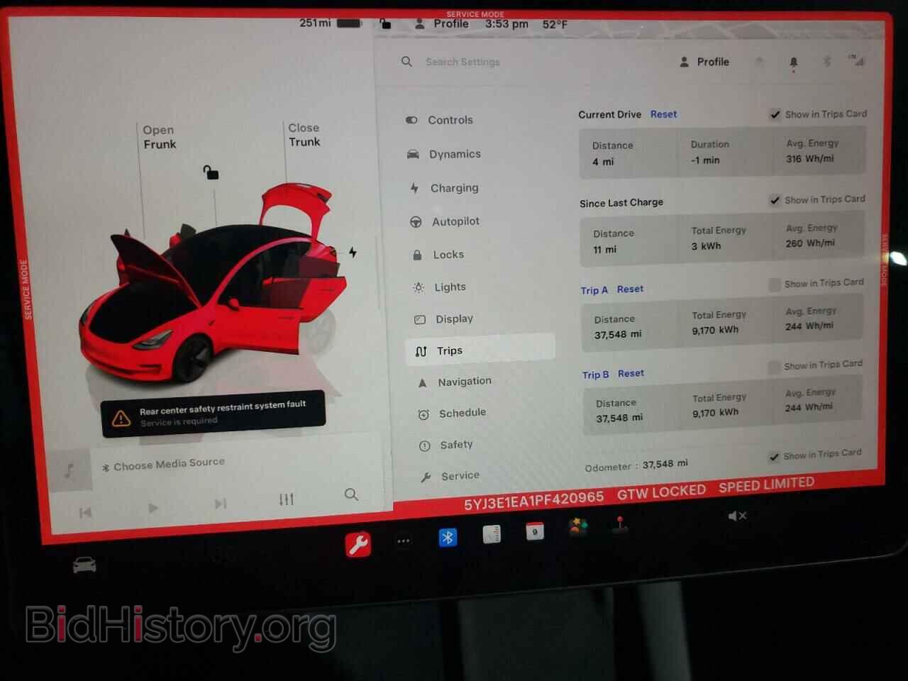 2023 TESLA MODEL 3 - VIN: 5YJ3E1EA1PF420965 - Photo 9