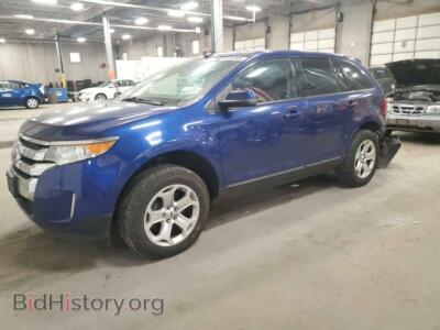 2014 Ford EDGE SEL, синий — VIN 2FMDK3JC6EBB73464, Copart