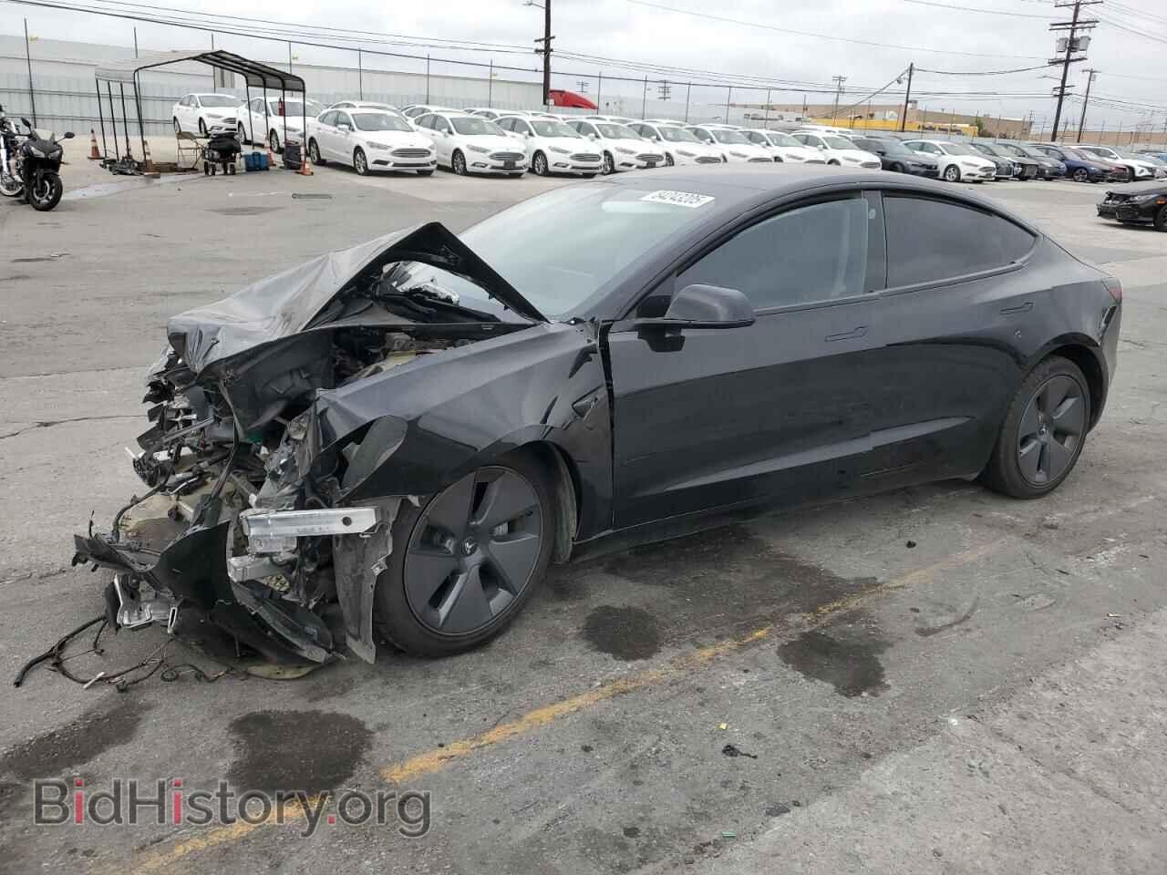 Photo 5YJ3E1EA8MF870611 - TESLA MODEL 3 2021